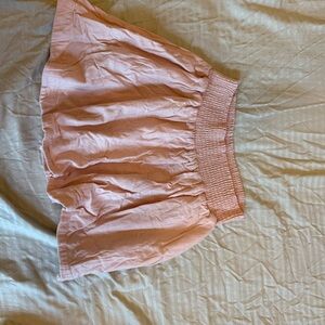 Pink Elastic Waist Skirt. Open Edit, M